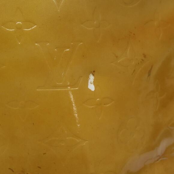 LOUIS VUITTON Monogram Vernis Houston Hand Bag Beige M91004 - Picture 2 of 16